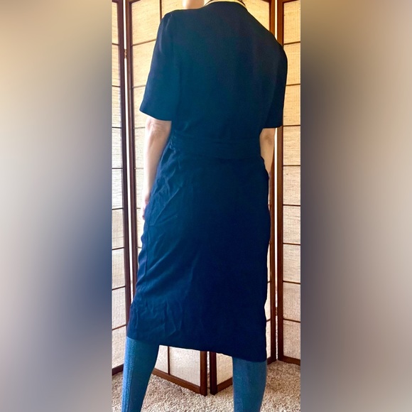 S.L. Fashions women 80s vintage nautical navy blazer sailor dress - Picture 5 of 9